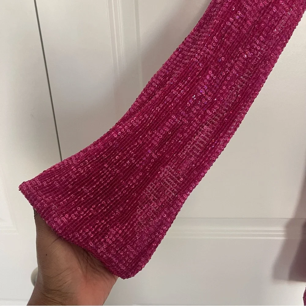 Hello Molly Pink Mini Dress - Picture 7 of 8